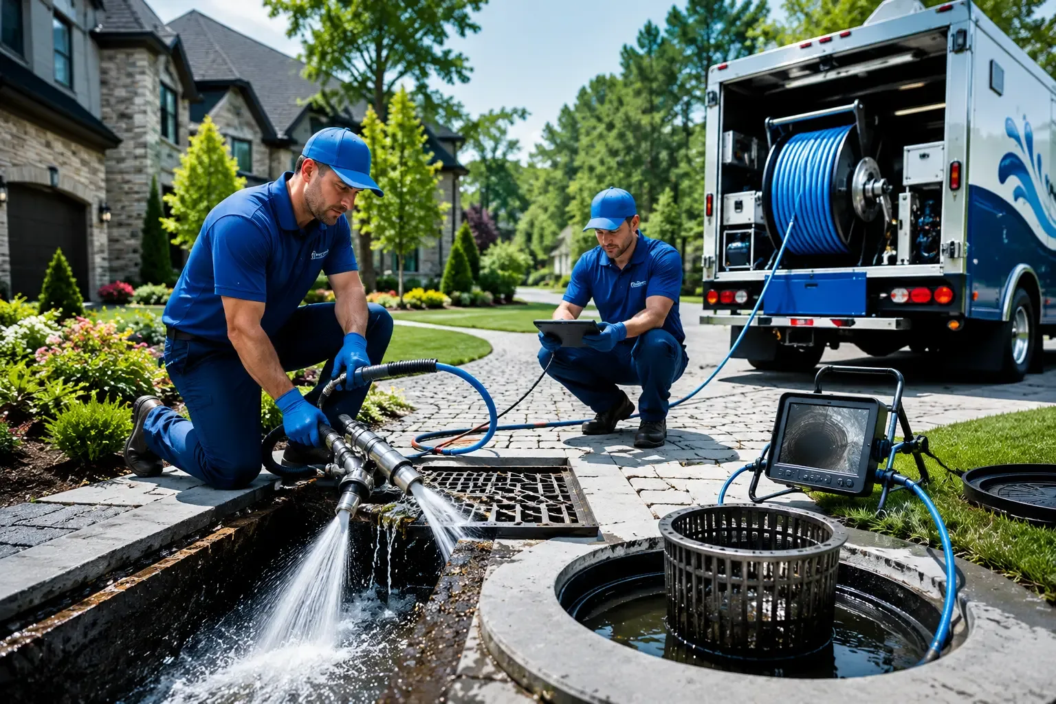 Local outdoor drain cleaning professionals in Fox Lake, WI