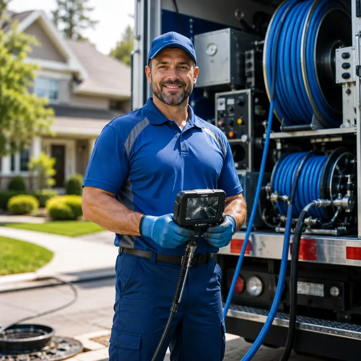 Local outdoor drain cleaning specialists in Fox Lake, WI